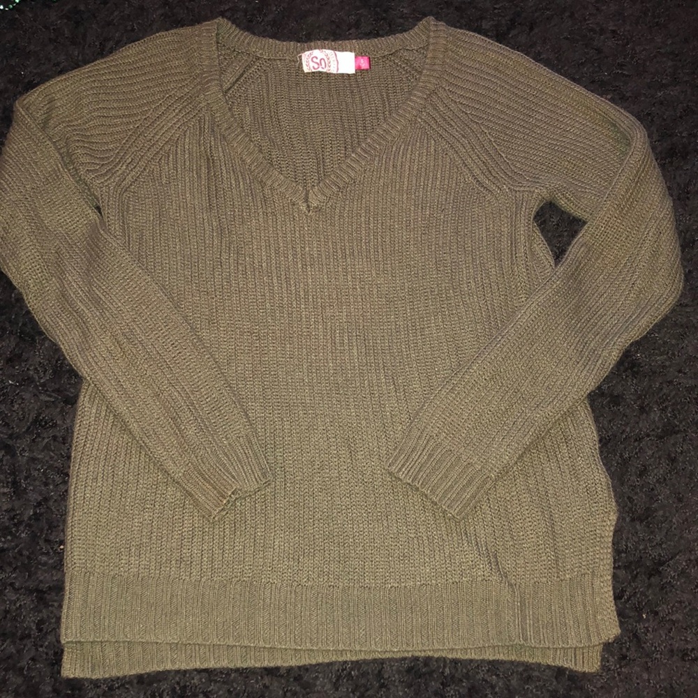 Olive Green Sweater